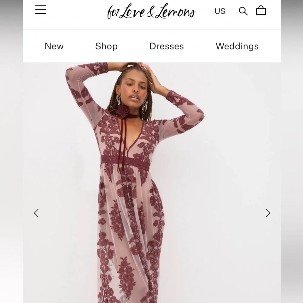 For Love and Lemons Kate Flower Earrings - Picture 6 of 12